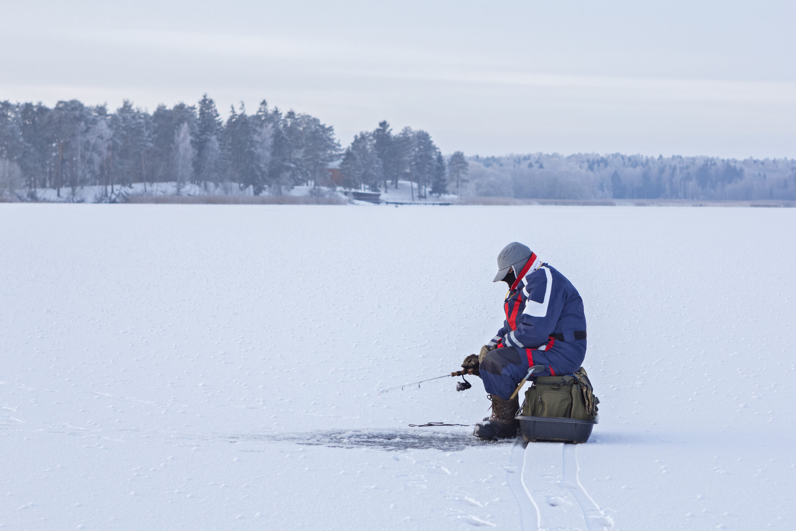 ice fishing