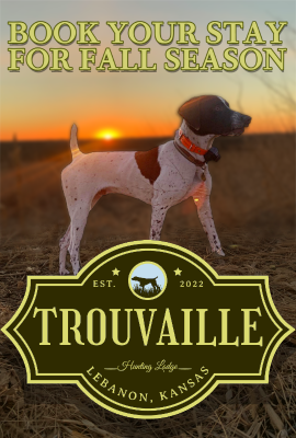 Trouvaille Hunting Lodge ad