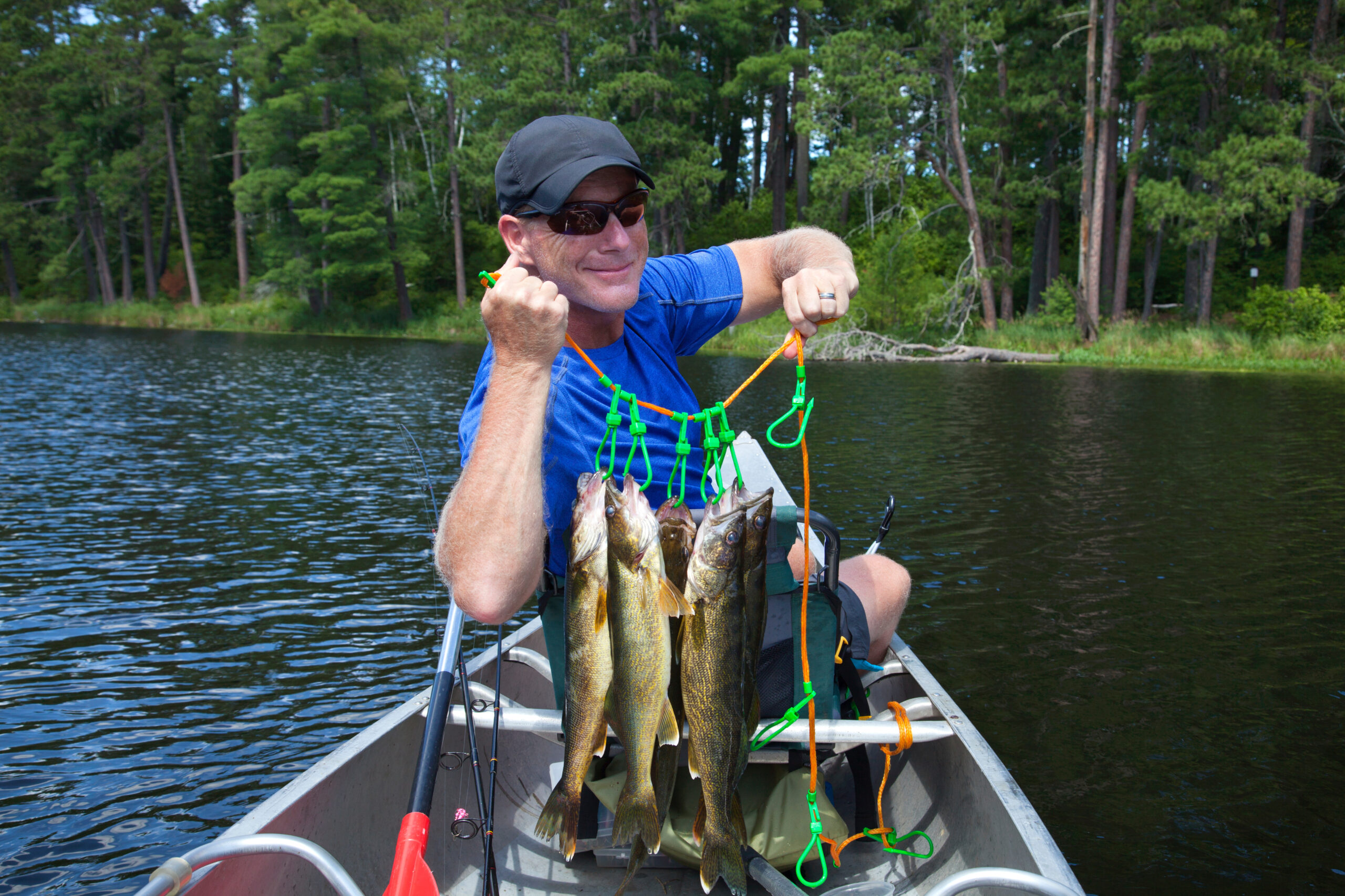 fishing from a canoe New ProLine Baits Fish Attractant by True Timber