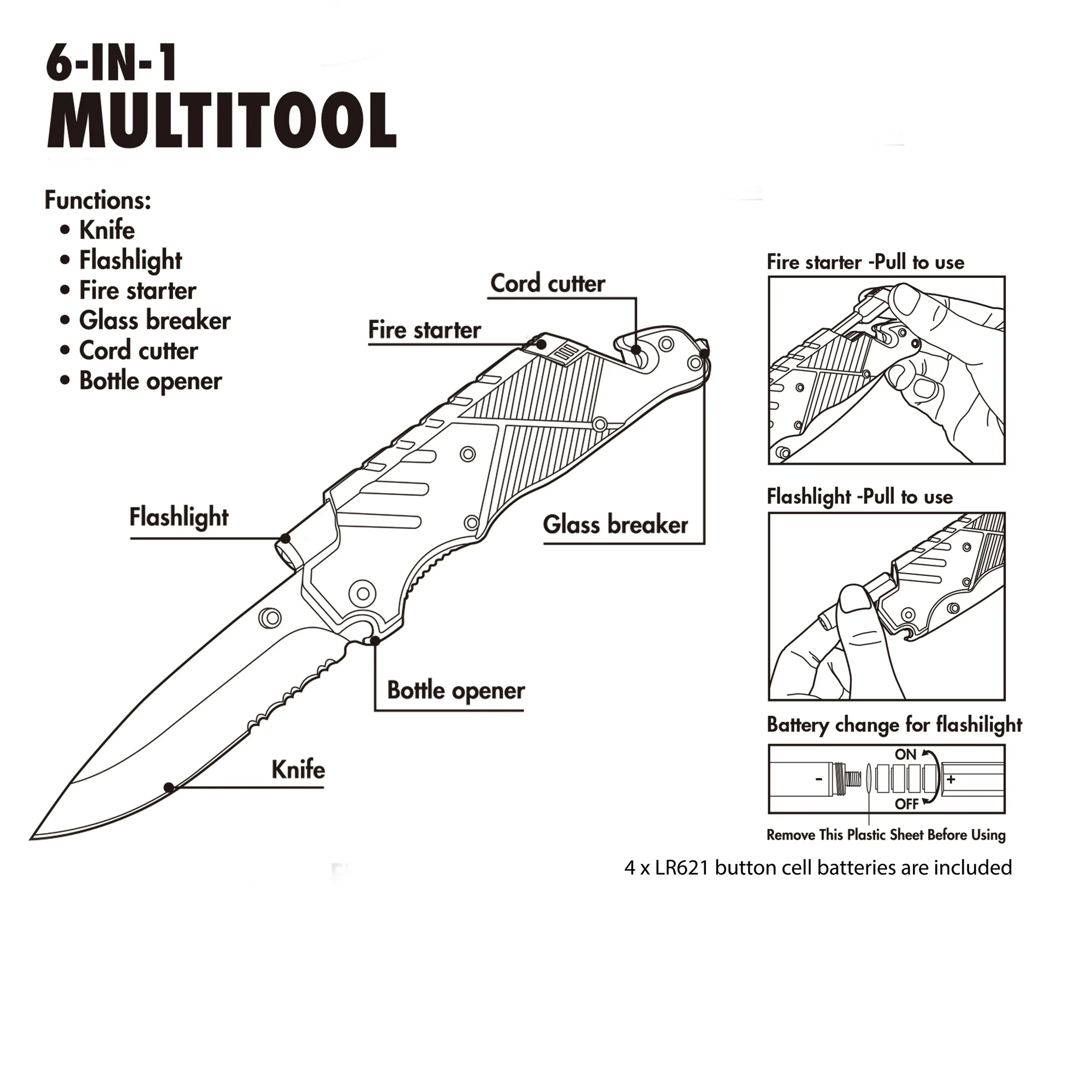 Ozark Everyday Carry Utility Knife Review