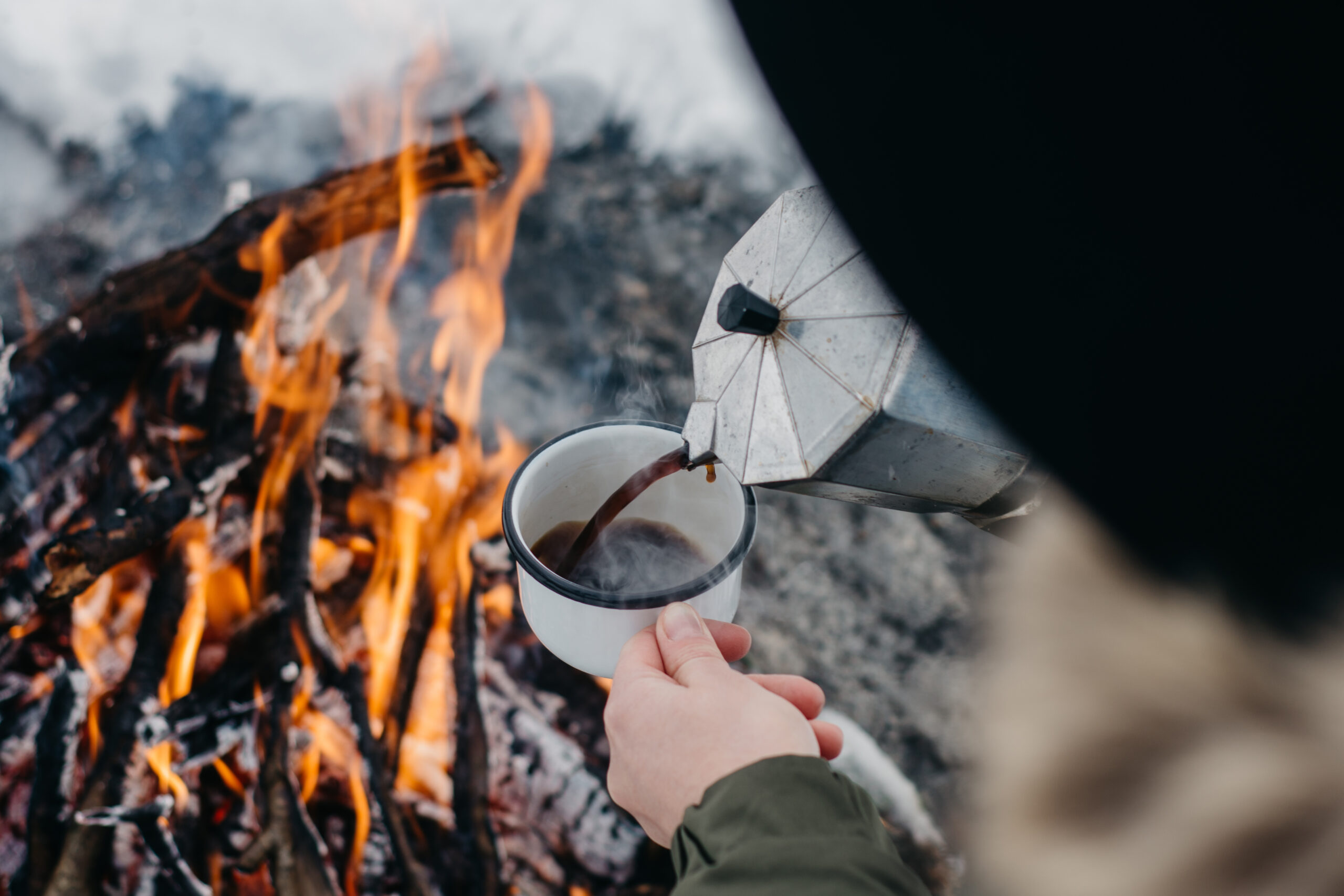 winter camping